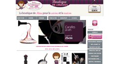 Desktop Screenshot of boutiqueencouleur.com